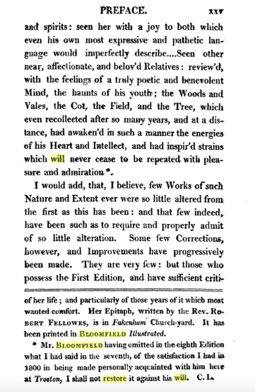 page from preface Farmer's Boy 9th ed.
